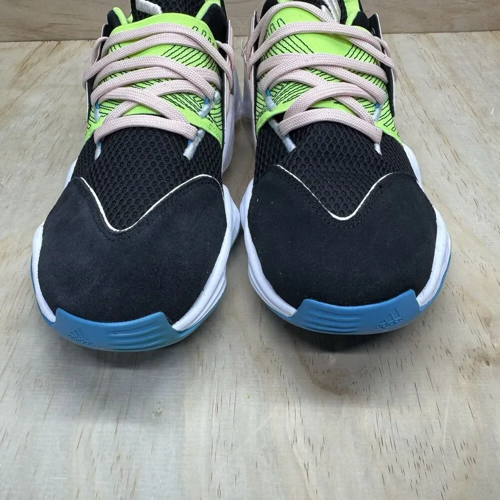 NEW adidas Harden Vol. 4 Men's Basketball Shoes Black Green FY0874 Size 8